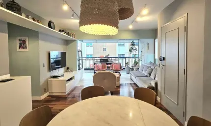 Apartamento à venda com 98,37m², 3 dormitórios, 2 vagas, lazer completo em moema pássaros.