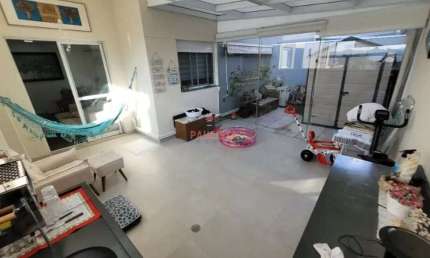 Apartamento Garden à venda na Vila Guarani, 91m², reformado e mobiliado. Pronto para Morar
