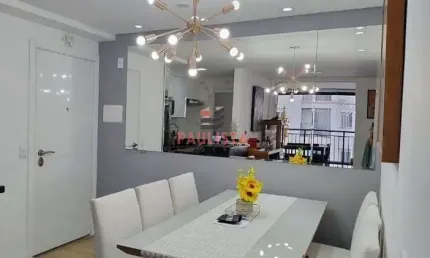 Apartamento à venda no Cambuci com 73m², 2 Dormitórios (1 Suíte), 2 Vagas, Varanda Gourmet.