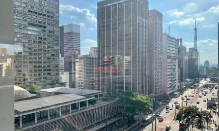 Andar inteiro para locação, 377m², com 4 vagas de garagemna Avenida Paulista,