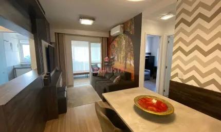 APARTAMENTO 2 DORMITÓRIOS, 1 SUITE, 2 VAGAS, DEPÓSITO  MOBILIADO COMPLETO!
