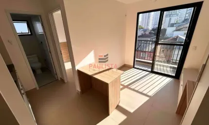 Apartamento LOCACÃO de 27 m2, 1 dormitório com lazer, Perdizes, São Paulo, SP
