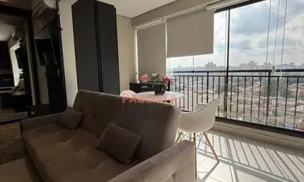 Apartamento Mobiliado para Locação – 35m² – 1 Vaga – Campo Belo – Rua Pascal