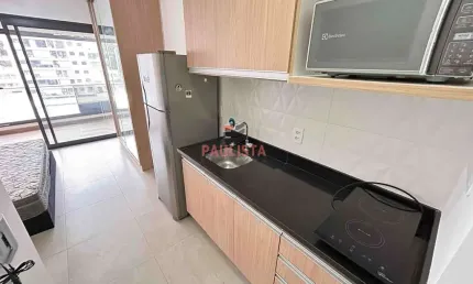 Studio locação, 25 m2 com lazer em pinheiros, edif. benedito pinheiros, são paulo, sp