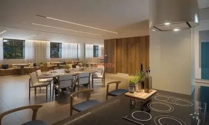 Apartamento à venda com 2 dormitórios sendo 1 suíte e 1 vaga no mirandópolis, próximo a estação de
