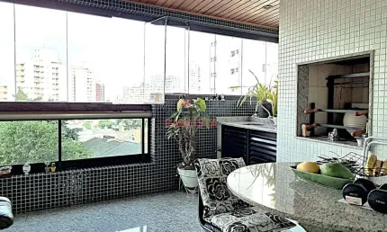 Apartamento à venda com 156m² a apenas 190m do metrô - 3 suítes e varanda gourmet e lazer.p