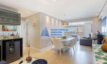 Apartamento Lindo na Vila Romana 89m 33 dorm 3 vagas