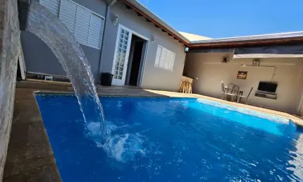 Casa de festa completa com 2 dormitórios à venda, 72 m² por R$ 350.000 - Jardim Europa - Barretos/SP