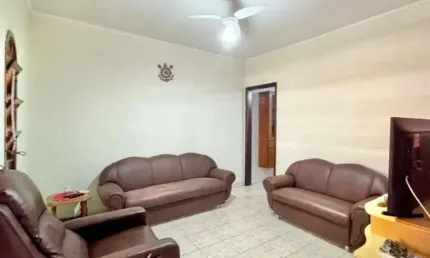 Casa para Venda em Praia Grande, Caiçara, 2 dormitórios, 2 banheiros, 2 vagas
