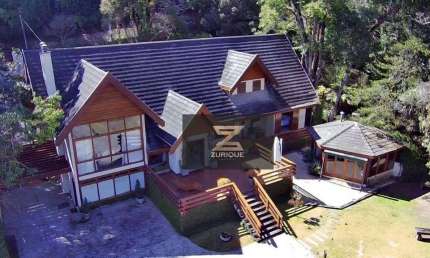 Casa com 5 dormitórios à venda, 322 m² por R$ 2.400.000,00 - Alto Do Capivari - Campos do Jordão/SP