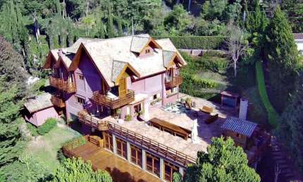 Casa com 7 dormitórios à venda, 958 m² por R$ 4.950.000,00 - Vila Capivari - Campos do Jordão/SP