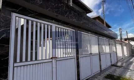 Casa sobreposta à venda na vila antártica - praia grande - sp: