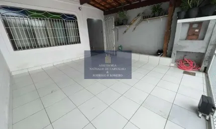 Casa geminada de repasse à venda no caiçara - praia grande - sp: