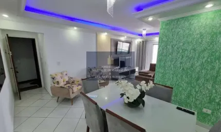 Apartamento padrão à venda na ocian - praia grande - sp: