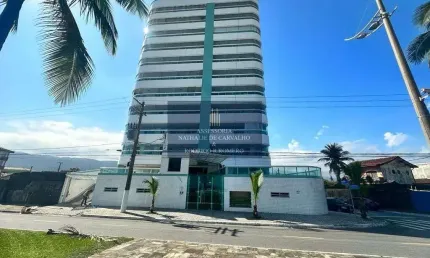 Apartamento alto padrão - frente mar no solemar - praia grande/sp:
