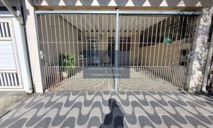 Casa geminada à venda no caiçara - praia grande - sp: