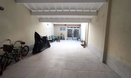 Casa geminada à venda na guilhermina - praia grande - sp: