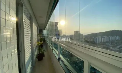 Apartamento alto padrão à venda no canto do forte - praia grande - sp: