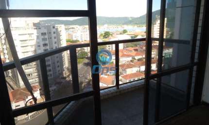 Cobertura com 3 dorms, Ponta da Praia, Santos - R$ 960 mil, Cod: 4522
