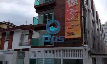 Casa de Condomínio com 3 dorms, Gonzaga, Santos - R$ 830 mil, Cod: 5434