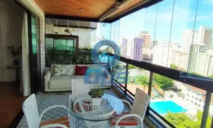 Apartamento com 3 dorms, boqueirão, santos - r$ 1.95 mi, cod: 5531