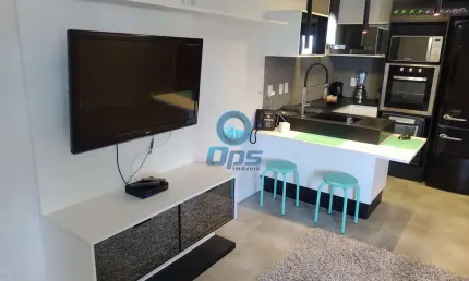 Flat com 2 quartos à venda na Avenida Washington Luís, Boqueirão, Santos