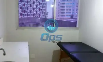 Sala comercial para alugar na Rua Galeão Carvalhal, Gonzaga, Santos