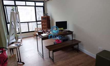 Apartamento com 2 dorms, Campo Grande, Santos - R$ 460 mil, Cod: 5816