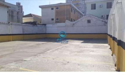 Terreno comercial para alugar na Rua Comendador Alfaia Rodrigues, Embaré, Santos