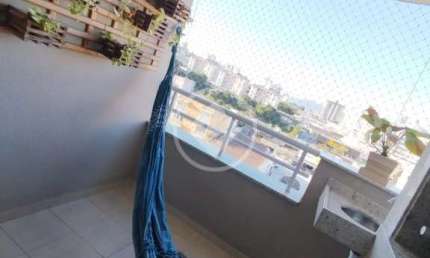 Apartamento 2 quartos com varanda e churrasqueira em capoeiras Florianópolis codigo: 75854