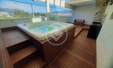 Cobertura com 2 quartos à venda na Rodovia Admar Gonzaga, 113, Centro, Florianópolis