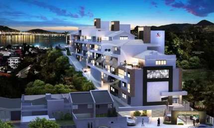 Apartamento com vista Mar, 02 Dormitórios sendo 1 Suíte no Mirante dos Corais, Coqueiros, SC codigo: 123886
