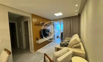 Apartamento no kobrasol, vista para beira mar de são josé codigo: 132757