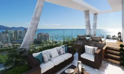 Mobiliado e decorado próximo ao mar em Balneário Perequê