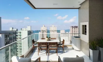 Apartamento com 4 quartos à venda na Rua 317, 110, Meia Praia, Itapema