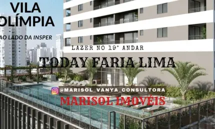 Apartamento com 1 quarto à venda na Rua Quatá - Até 99/100, 555, Vila Olímpia, São Paulo