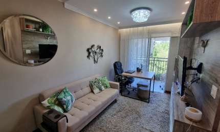 Apartamento - Villa Gomes -  2 quartos, sendo 1 suíte,  2 banheiros  e 1 vaga