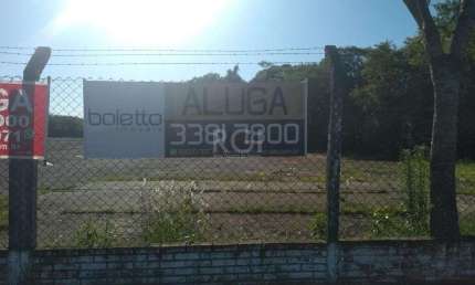 Boletto Imóveis aluga terreno Plano com 8.075,00m² 60m de frente em Canoas/RS