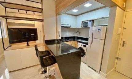 Boletto Imóveis Aluga excelente JK mobiliado localizado no Bairro Cidade Baixa