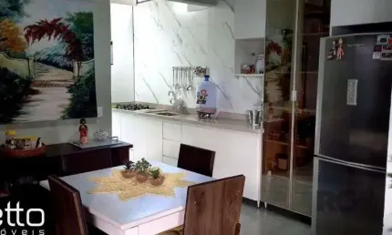 Vende casa 3 dormitórios 90m², bairro igara, canoas