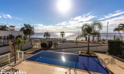 Casa Para comprar em Condomínio,3 dormitórios, deslumbrante vista para o Guaiba