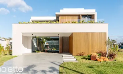 Linda casa para comprar com 4 suites em condomínio TOP