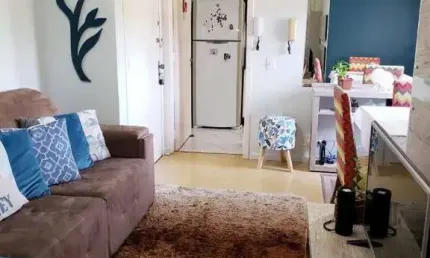 Boletto imóveis vende Apartamento semi mobiliado Moro Santana