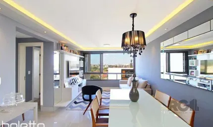 APARTAMENTO 2 DORMITÓRIOS COM SUÍTE E 2 VAGAS DE GARAGEM NO HIGIENÓPOLIS