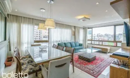 Vende-se apartamento com 3 suítes, 3 vagas e 136 m² - Petrópolis