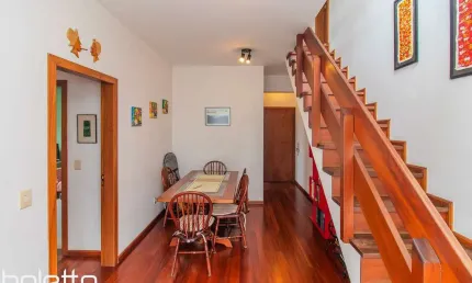 Cobertura com espaço gourmet 156m² no bairro Bela Vista