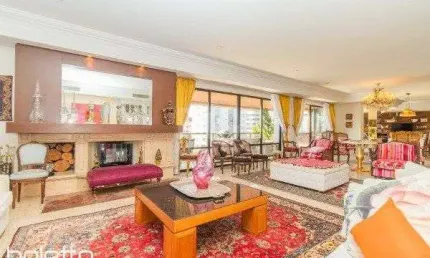 Apartamento para venda - 503m², 4 dormitórios, sendo 4 suites, 5 vagas - bela vi