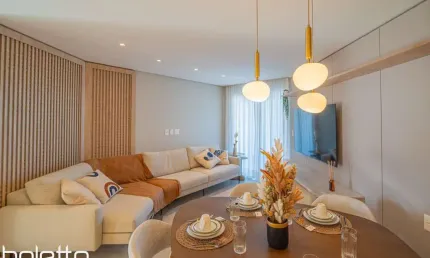 Apartamento 2 dormitórios mobiliado na praia grande em torres-rs