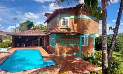 Casa com 5 dormitórios à venda, 470 m² por R$ 1.400.000,00 - Condomínio Aldeia da Jaguara - Jaboticatubas/MG