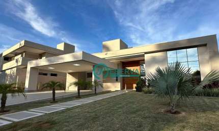 Casa em Lagoa Santa, com 4 dormitórios à venda, 404 m² por R$ 3.998.000 - Condomínio Victória Golf Residence - Lagoa Santa/MG